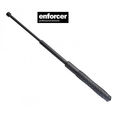 DEFENSA EXTENSIBLE DE 22" EN TITANIO Y POLICARBONO RESISTENTE MOD. ENFORCER CON PUNTERA KUBOTAN