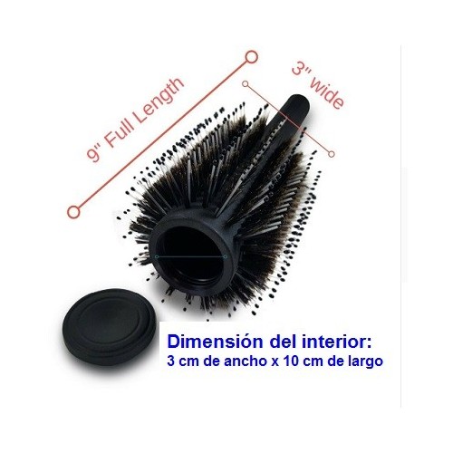 CEPILLO DE PELO ENCONDITE STASH SAFE PARA OBJETOS DE VALOR