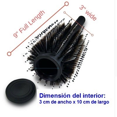 CEPILLO DE PELO ENCONDITE STASH SAFE PARA OBJETOS DE VALOR