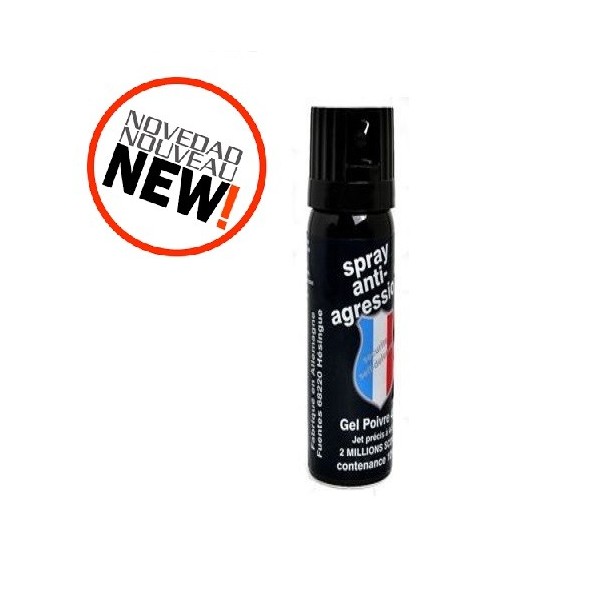 SPRAY DE AUTO-DEFENSA CONCENTRADO GAS PIMIENTA DE 75 ML