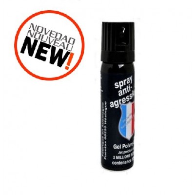 SPRAY DE AUTO-DEFENSA CONCENTRADO GAS PIMIENTA DE 75 ML