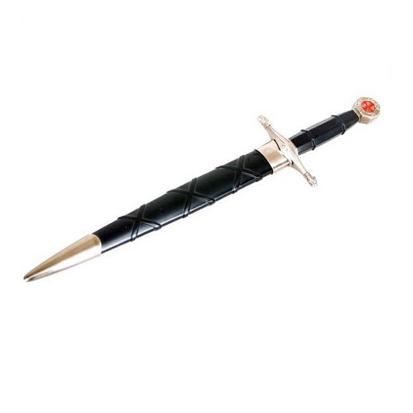 DAGA MODELO MEDIEVAL CON FUNDA 37 CM