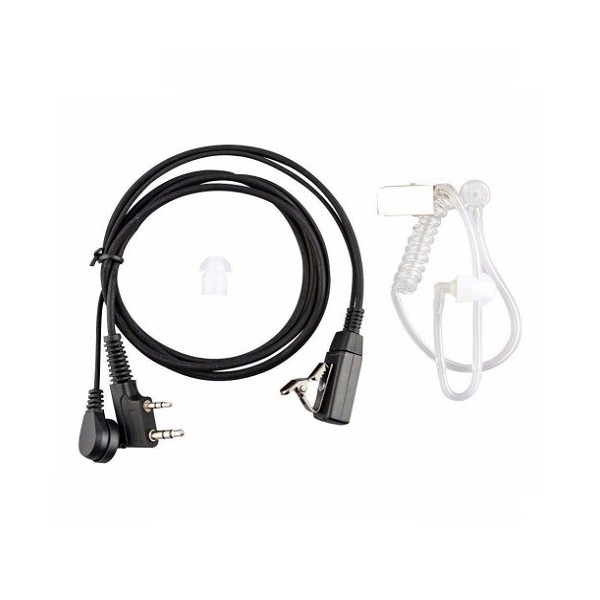 Auriculares de radio walkie-talkie uso profesional forma de luna