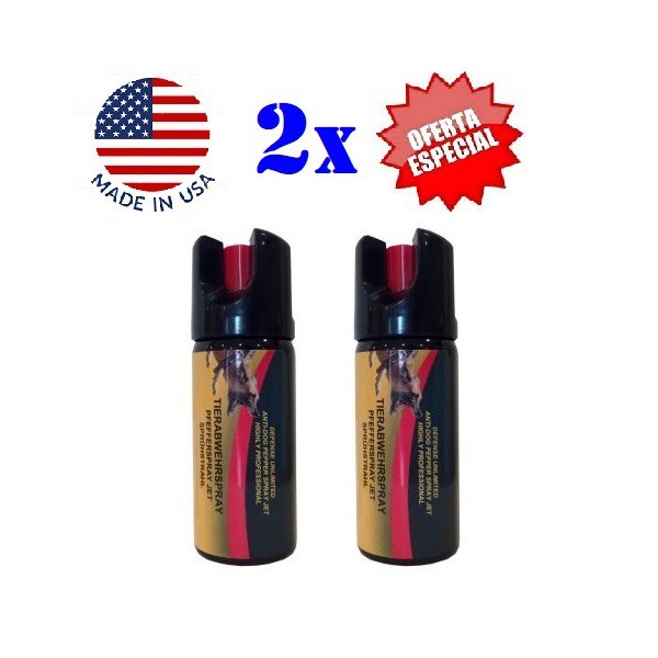 Spray Defensa Personal  de pimienta GEL para defensa contra animales peligrosos y atacantes 40gr