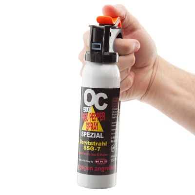 Spray pimienta chorro amplio OC 5000 150 ml defensa personal