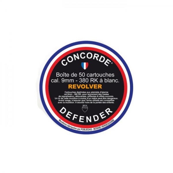 Municion Cartuchos Concorde Defender