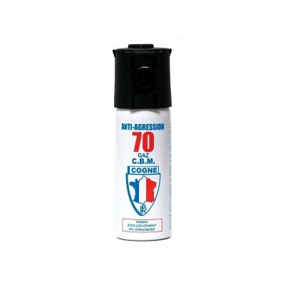SPRAY DEFENSA PERSONAL GAS CS ALTA CONCENTRACIÓN MODELO COMBAT 50 ML