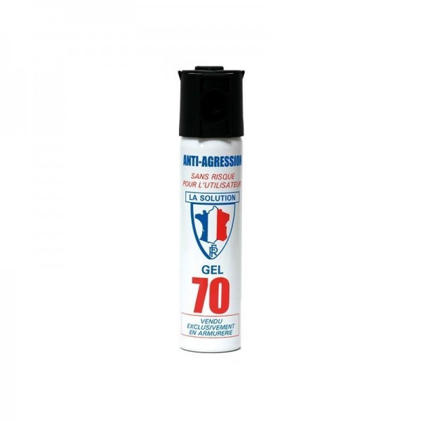 SPRAY DEFENSA PERSONAL GAS CS DE GEL 75 ML GRAN ALCANCE INTERIOR Y EXTERIOR