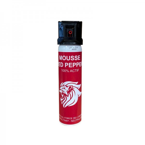 SPRAY AEROSOL DE ESPUMA ANTIAGRESIÓN DE PIMIENTO ROJO EL PROTECTOR - 75 ML 100 % PRODUCTO ACTIVO