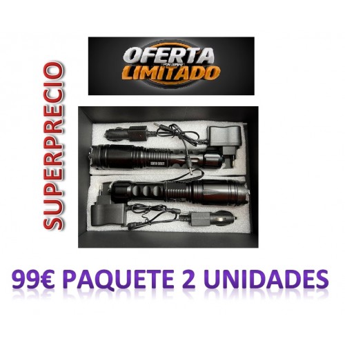 PROMOCION 2 DEFENSAS ELECTRICAS MODELO X100