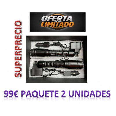 PROMOCION 2 DEFENSAS ELECTRICAS MODELO X100