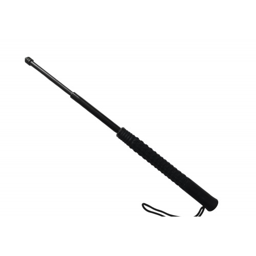 DEFENSA EXTENSIBLE EN ACERO DE 25" CON APERTURA AUTOMATICA POR BOTON CON PUNTERA KUBOTAN COLOR NEGRO FUNDA INCLUIDA