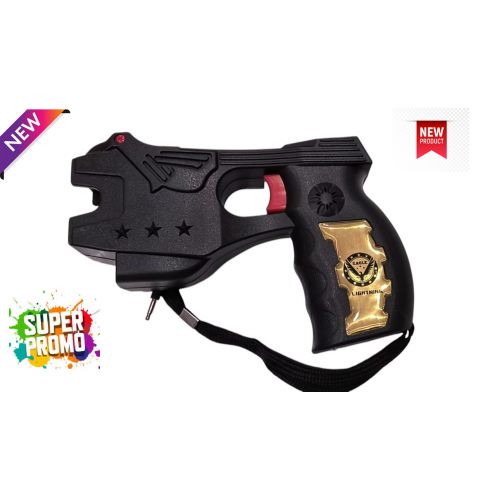 Pistola de defesa elétrica Eagle *** Longo alcance até 5 metros com 3 cartuchos de substituição