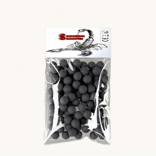 BOLSA DE 50 BOLAS DE GOMA ENDURECIDO CALIBRE 68 PARA ARMAS TRAUMATICAS