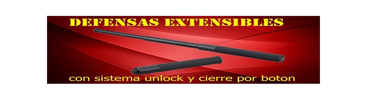 DEFENSAS / BASTONES EXTENSIBLES NEXTORCH